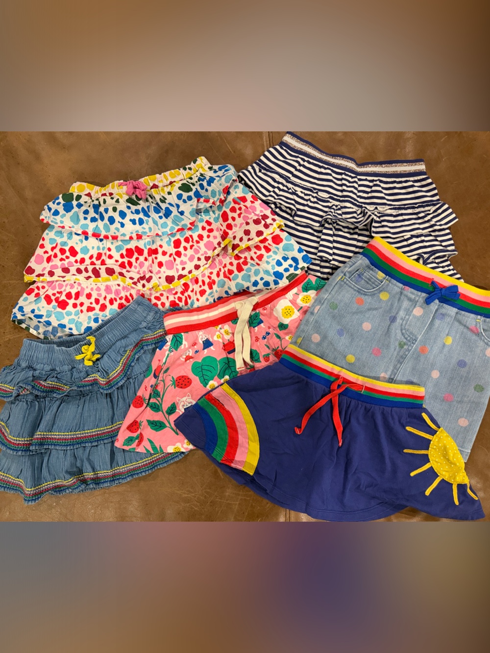 Mini Boden Set of 6 Skirts